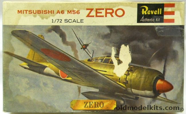 Revell 1/72 Mitsubishi A6M5C Zero, H617-49 plastic model kit