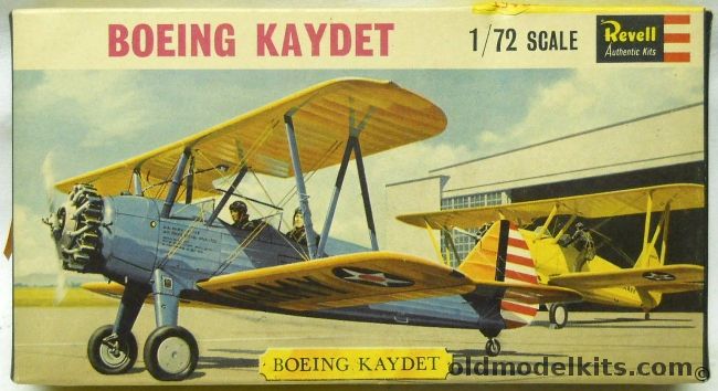 Revell 1/72 Boeing PT-17 Kaydet - Great Britain Issue, H649 plastic model kit