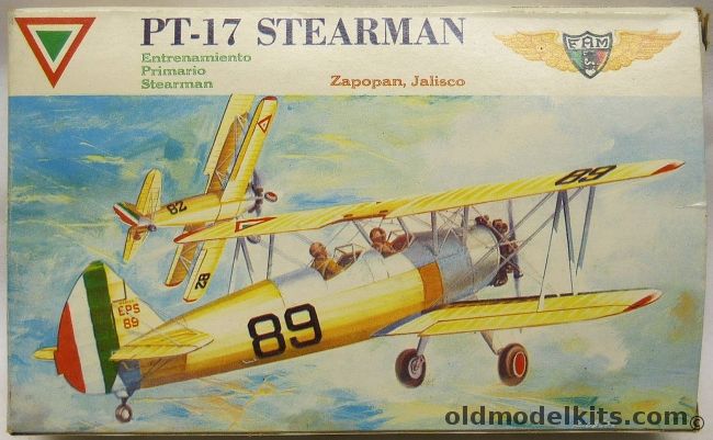 1/72 Boeing PT-17 Kaydet - Mexican Air Force Lodela Issue, H649