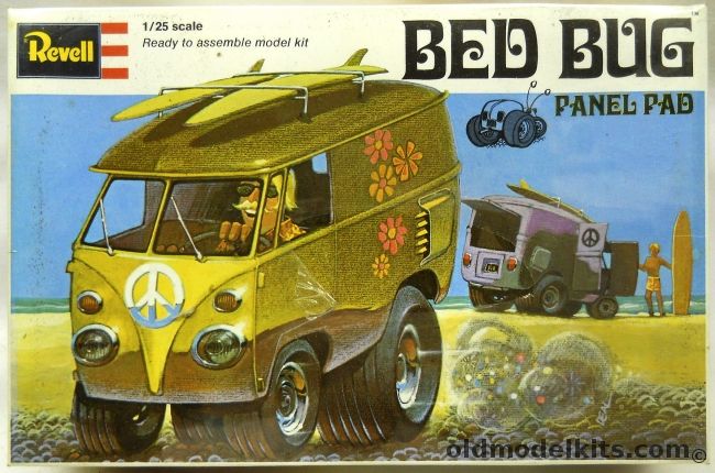 Revell 1/25 Bed Bug - Panel Pad - (Volkswagen Bus / Van), S-3101 plastic model kit