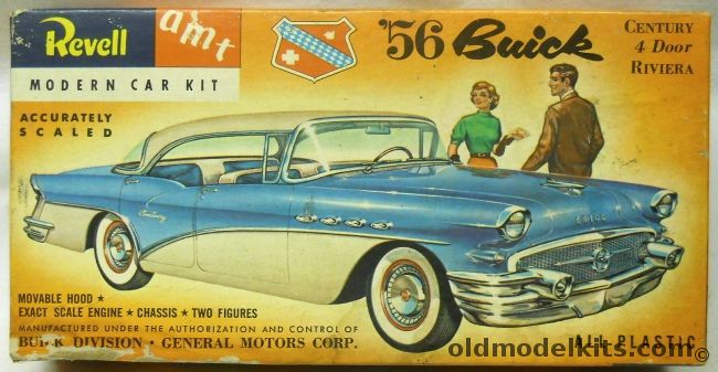 Revell 1/32 1956 Buick Century Four Door Riviera - 'S' Issue, H1203-698 plastic model kit