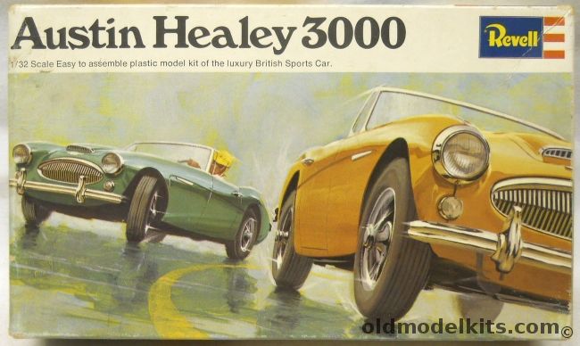 Revell 1/32 Austin Healey 3000, H1256-100 plastic model kit