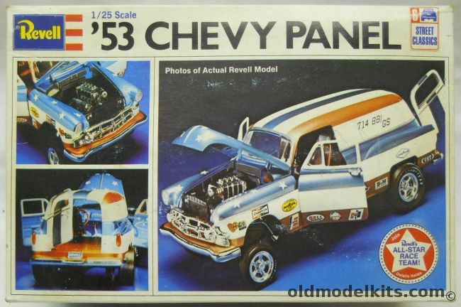 Revell 1/25 53 Chevy Panel - 1953 Chevrolet Sedan Delivery Wagon, H1376 plastic model kit