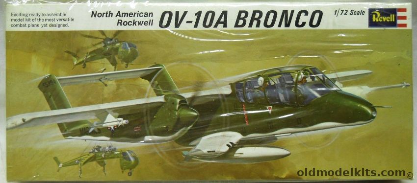 Revell 1/72 North American Rockwell OV-10A Bronco - US Marines, H145 plastic model kit