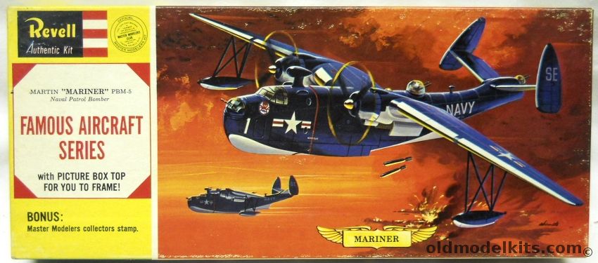 Revell 1/118 Martin PBM-5 Mariner - Famous Aircraft Series, H175-98 plastic model kit