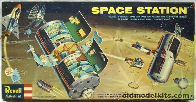 Revell 1/96 Space Station 'S' Kit, H1805-498 plastic model kit