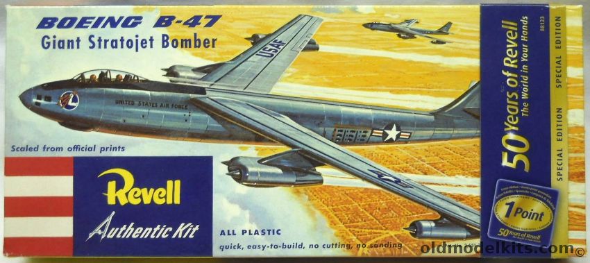 Revell 1/112 Boeing B-47 Giant Stratojet Bomber, H206-98