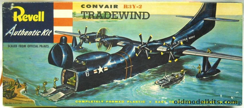 Revell 1/168 Convair R3Y-2 Tradewind - 'S' Issue - (R3Y2), H238-98 plastic model kit