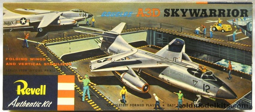 Revell 1/84 Douglas A3D Skywarrior - S Issue - (A-3), H241-98 plastic model kit