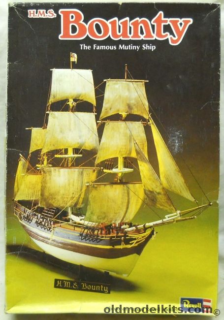 Revell 1/110 HMS Bounty - The Famous Mutiny Ship, H318 plastic model kit