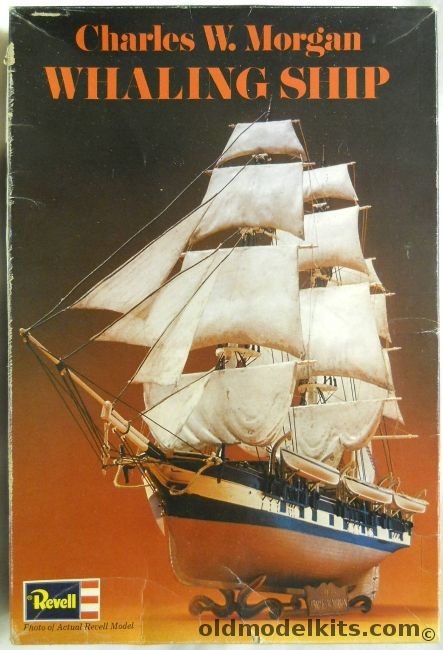 Revell 1/160 Charles W Morgan Whaling Ship - With Sails, H330 plastic model kit