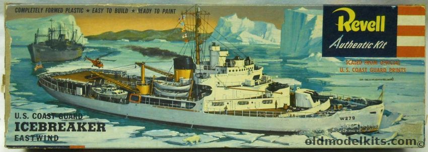 Revell 1/285 USCG Eastwind  Icebreaker  - 'S' Issue, H337-149 plastic model kit