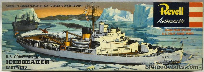 Revell 1/285 USCGC Eastwind  Icebreaker  - 'S' Issue, H337-149 plastic model kit