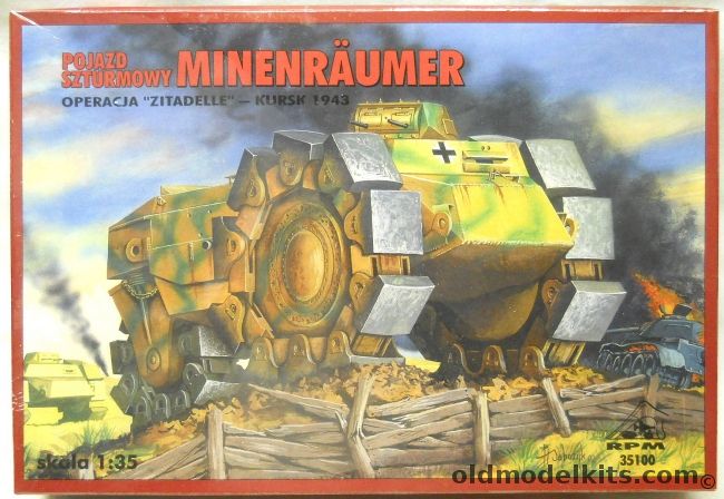 RPM 1/35 Minenraumer - Alkett VsKfz 617 -  Operation Citadel Kursk 1943, 35100 plastic model kit