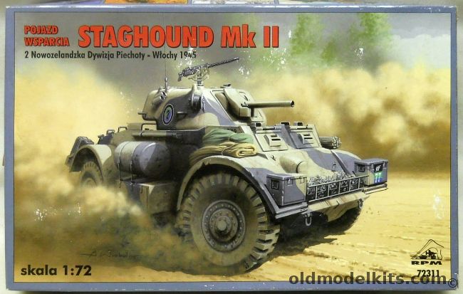 RPM 1/72 TWO Staghound Mk II 1945, 72311 plastic model kit