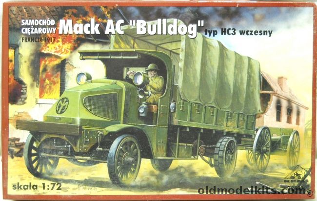 RPM 1/72 TWO Mack AC Bulldog type HC3, 72401 plastic model kit