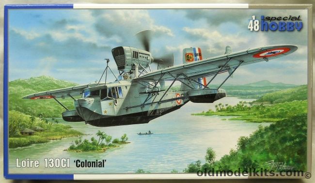 Special Hobby 1/48 Loire 130Cl Colonial - Saigon French Indochina 1940 / Vatchay Cochin China 1944 / Vichy Tripoli Italian Libya 1941 / Fore-de-France Martinique 1942, 48172 plastic model kit