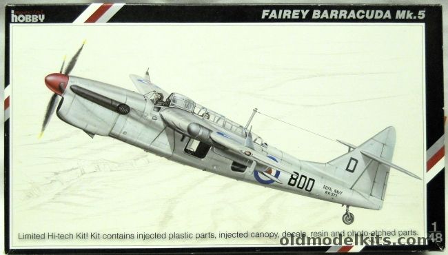 Special Hobby 1/48 Fairey Barracuda Mk.5 - FAA Ship's Flight HMS Illustrious Early 1950s / FAA RNAS Lee-on-Solent Late 1940s, SH48069 plastic model kit