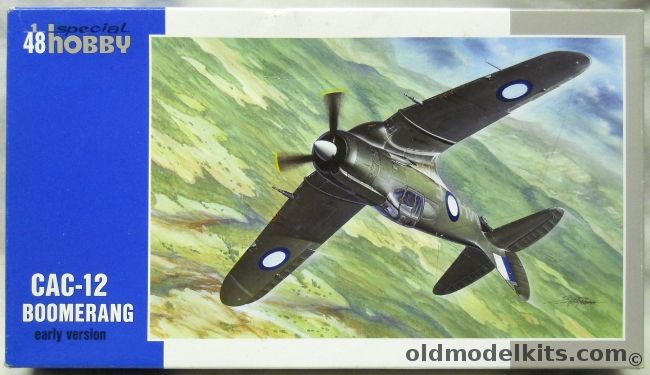 Special Hobby 1/48 CA-12  Boomerang, SH48074 plastic model kit