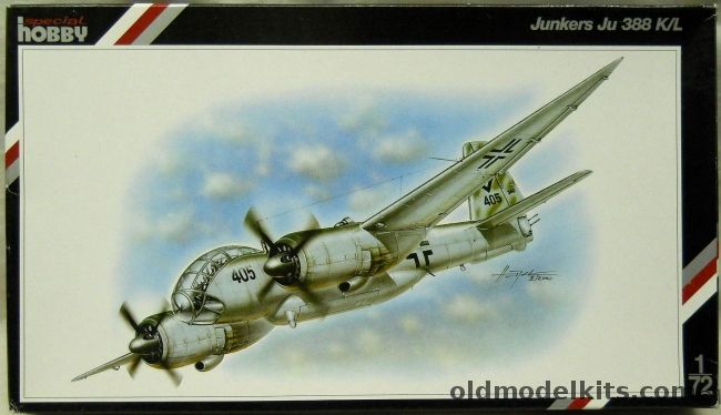 Special Hobby 1/72 Junkers Ju-388 K/L, SH72021 plastic model kit