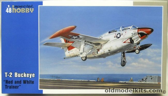 Special Hobby 1/48 T-2 Buckeye - Red And White Trainer - VT-23 US Navy / VT-26 / CTW-6- US Marines And One Of The Last T-2s In Service, 48119 plastic model kit