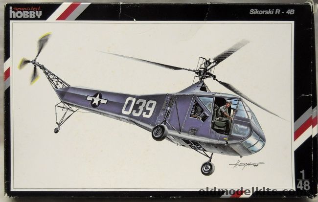 Special Hobby 1/48 Sikorsky R-4B, SH48002 plastic model kit