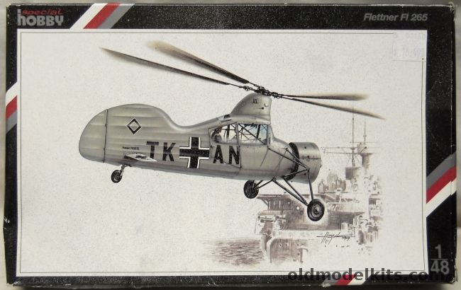 Special Hobby 1/48 Flettner Fl-265, 48004 plastic model kit