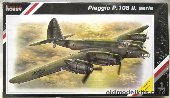 Special Hobby 1/72 Piaggio P-108 II serie - (P108), SH72035 plastic model kit