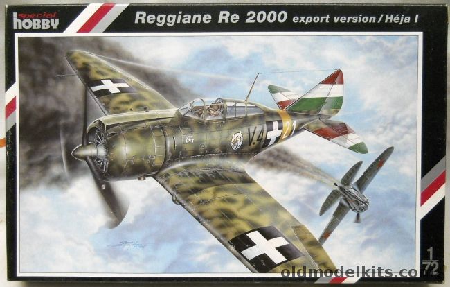 Special Hobby 1/72 TWO Geggiane Re-2000 - Export Version / Helja I, SH72101 plastic model kit