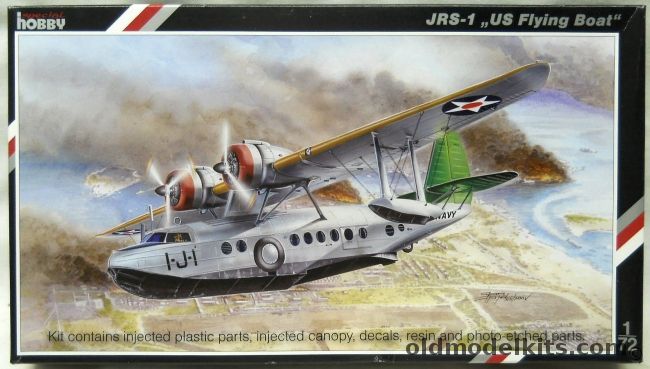 Special Hobby 1/72 JRS-1 US Flying Boat - Sikorsky S-43 Baby Clipper - US Navy or Taiwan Armed Forces, SW72111 plastic model kit