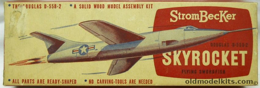 StromBecker Douglas D-558-2 Skyrocket - (D-558 2), C-42 plastic model kit