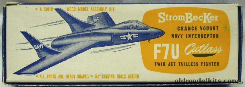 StromBecker Chance Vought F7U Cutlass, C49-89 plastic model kit