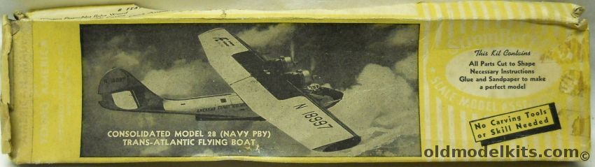 StromBecker Consolidated Model 28 Trans-Atlantic Flying Boat - Civil PBY, C8 plastic model kit