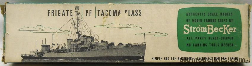 StromBecker USS Tacoma Frigate, C17 plastic model kit
