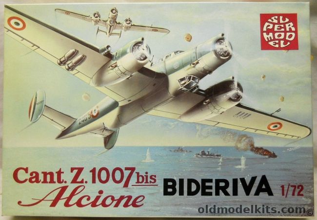 Supermodel 1/72 Cant. Z-1007 bis Alcione Bideriva - (Z1007), 10-006 plastic model kit