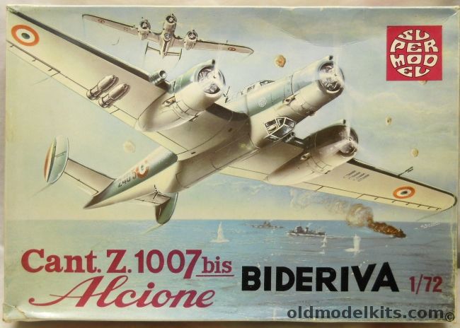 Supermodel 1/72 Cant. Z-1007 bis Alcione Bideriva - (Z1007), 10-006 plastic model kit