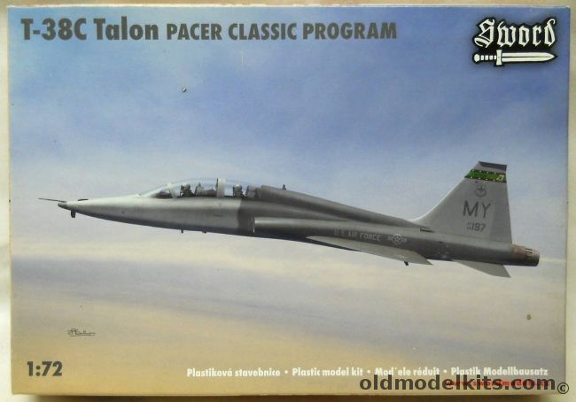 Sword 1/72 T-38C Talon Pacer Classic Program - (T-38), SW72029 plastic model kit