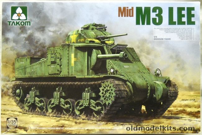 Takom 1/35 M3 Lee Mid - USA Souk el Arba November 24 1942, TAK02089 plastic model kit