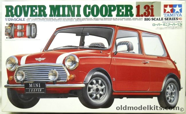 Tamiya 1/12 Rover Mini Cooper 1.3i, 12031 plastic model kit