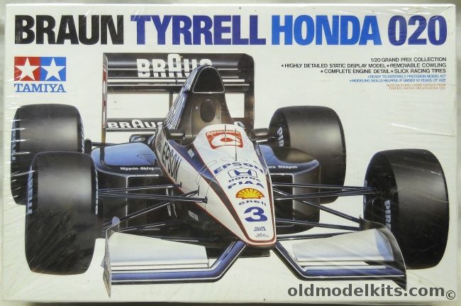 Tamiya 1/20 Braun Tyrrell Honda 020, 20029 plastic model kit