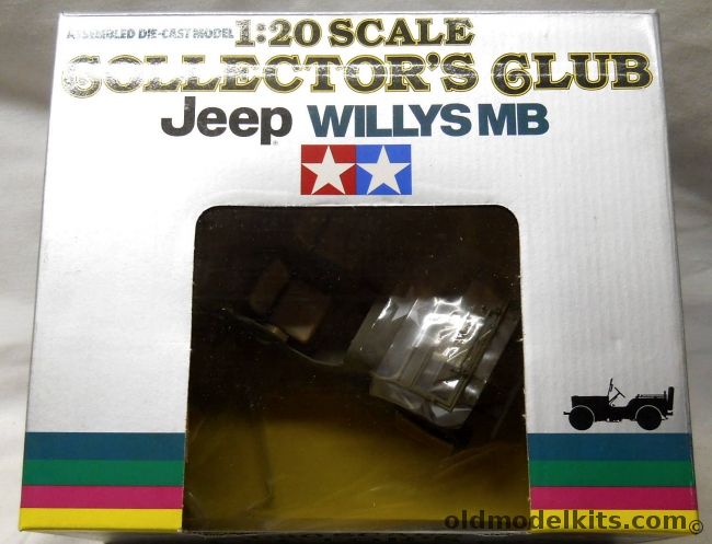 Tamiya 1/20 Jeep Willys MB Collectors Club Issue, 23009 plastic model kit