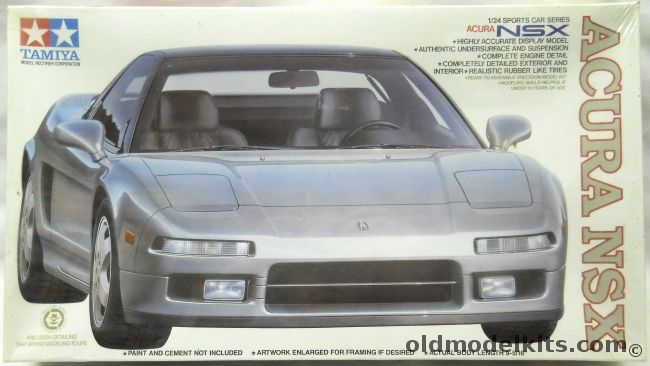 Tamiya 1/24 Acura NSX, 24101A plastic model kit