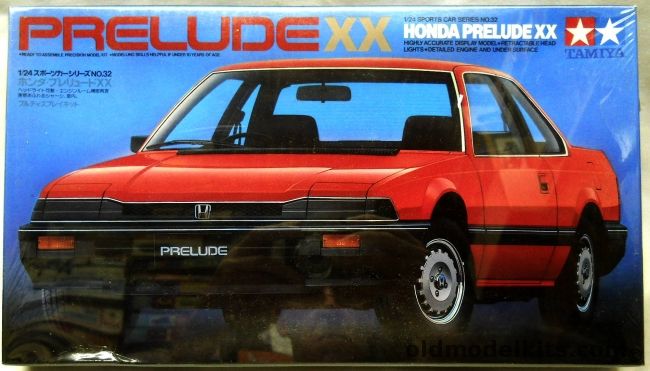 Tamiya 1/24 Honda Prelude XX, 2432 plastic model kit