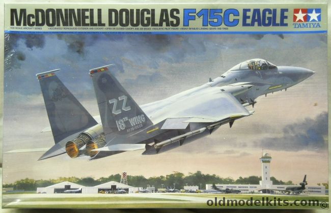 Tamiya 1/32 McDonnell Douglas F-15C Eagle, 60304 plastic model kit