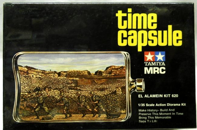 Tamiya 1/35 El Alamein Time Capsule Diorama, 620 plastic model kit