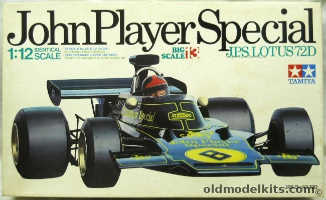 Tamiya 1/12 John Player Special JPS Lotus 72D, BS1213 plastic model kit