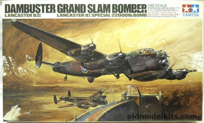 Tamiya 1/48 Lancaster BIII Dambuster or BI Grand Slam 22000lb Bomb, MA121 plastic model kit
