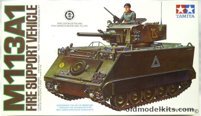 Tamiya 1/35 M113A1 Fire Support Vehicle, MM-207 plastic model kit