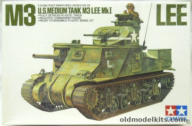 Tamiya 1/35 M3 Lee Tank, MM139 plastic model kit