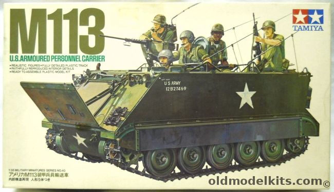 Tamiya 1/35 M113  US Armoured Personnel Carrier - Two US Army / West German Army, MM140 plastic model kit